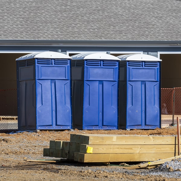 are there any restrictions on what items can be disposed of in the portable restrooms in Mount Eden